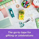 Scotch Gift Wrap Tape, 6 Rolls, The Go-To Tape for the Holidays, 3/4 x 650 Inches, Dispensered (615-GW) - Image 5